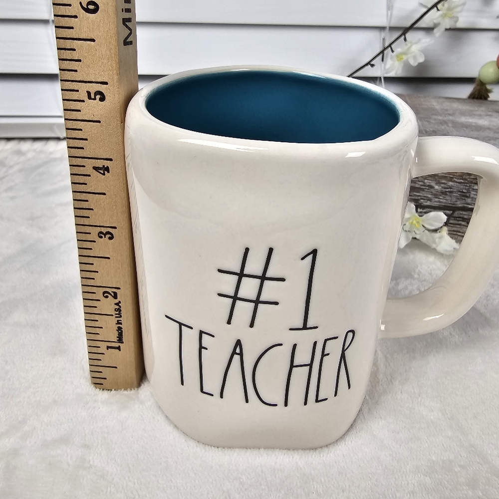 Rae Dunn #1 Teacher Mug - Picture 7 of 9